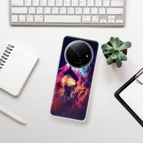 Silikonové pouzdro iSaprio - Xiaomi Redmi A3 - Lion in Colors