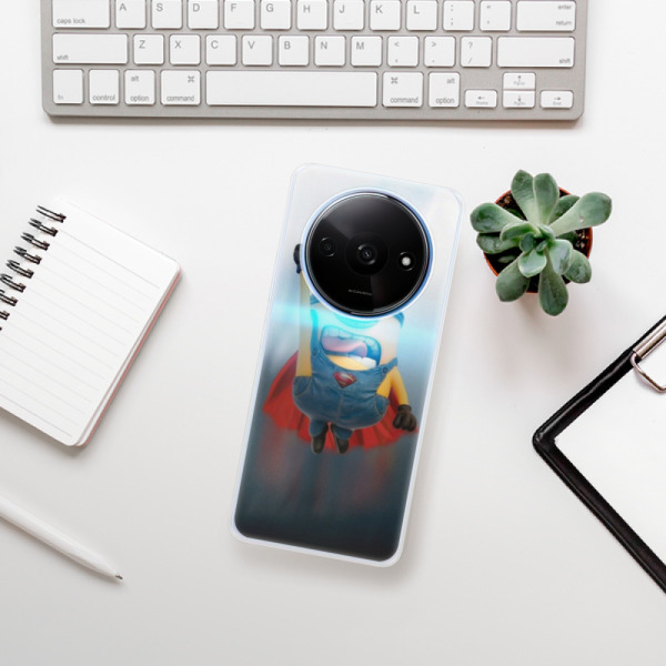 Silikonové pouzdro iSaprio - Xiaomi Redmi A3 - Mimons Superman 02