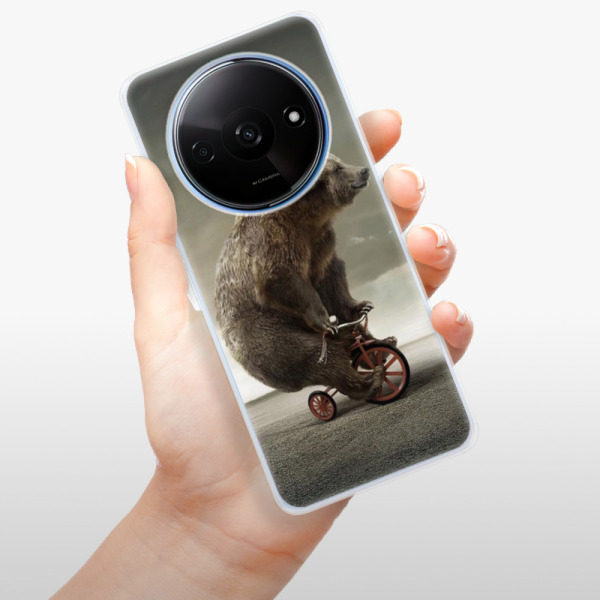 Silikonové pouzdro iSaprio - Xiaomi Redmi A3 - Bear 01