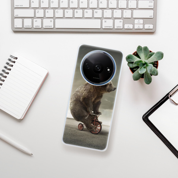 Silikonové pouzdro iSaprio - Xiaomi Redmi A3 - Bear 01
