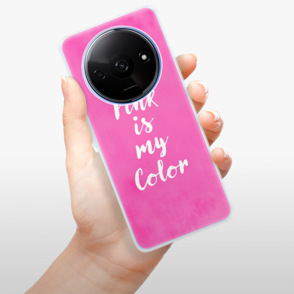 Silikonové pouzdro iSaprio - Xiaomi Redmi A3 - Pink is my color