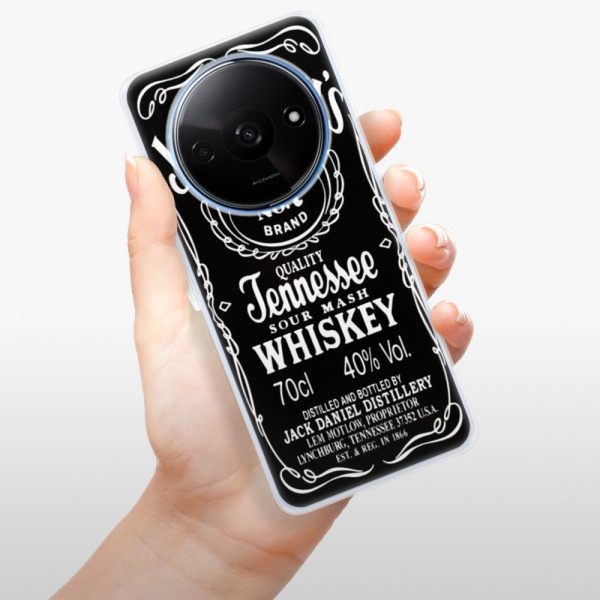 Silikonové pouzdro iSaprio - Xiaomi Redmi A3 - Jack Daniels