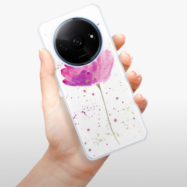 Silikonové pouzdro iSaprio - Xiaomi Redmi A3 - Poppies
