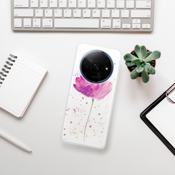 Silikonové pouzdro iSaprio - Xiaomi Redmi A3 - Poppies