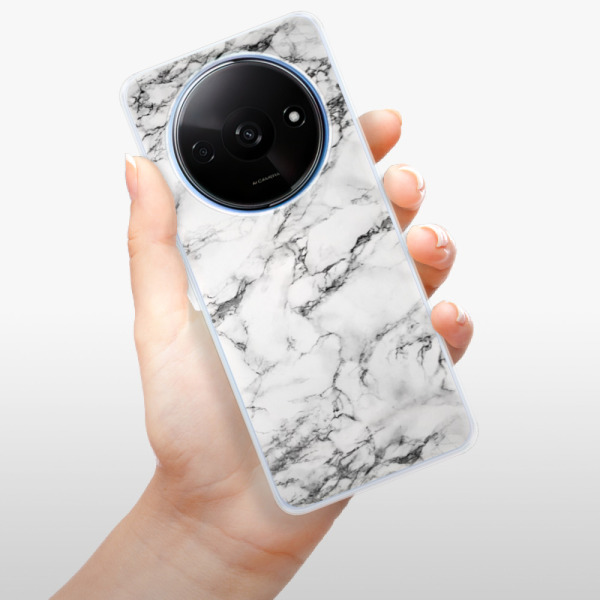 Silikonové pouzdro iSaprio - Xiaomi Redmi A3 - White Marble 01