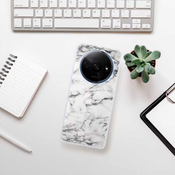 Silikonové pouzdro iSaprio - Xiaomi Redmi A3 - White Marble 01