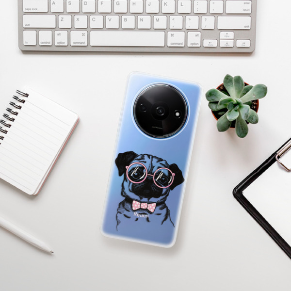 Silikonové pouzdro iSaprio - Xiaomi Redmi A3 - The Pug