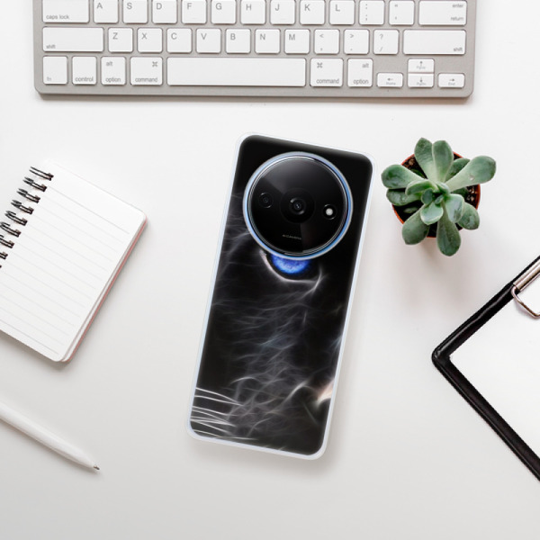 Silikonové pouzdro iSaprio - Xiaomi Redmi A3 - Black Puma