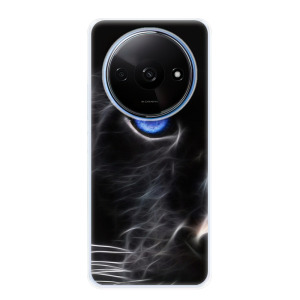 Silikonové pouzdro iSaprio - Xiaomi Redmi A3 - Black Puma