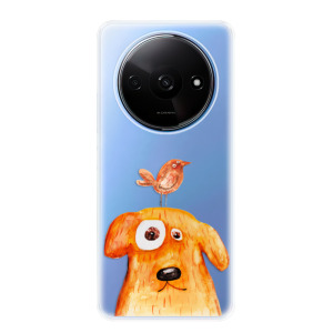 Silikonové pouzdro iSaprio - Xiaomi Redmi A3 - Dog And Bird