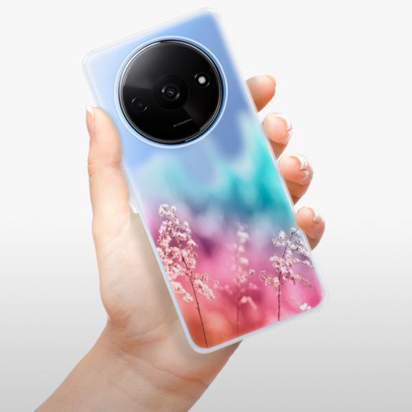 Silikonové pouzdro iSaprio - Xiaomi Redmi A3 - Rainbow Grass