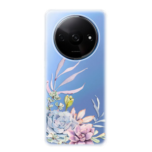 Silikonové pouzdro iSaprio - Xiaomi Redmi A3 - Succulent 01