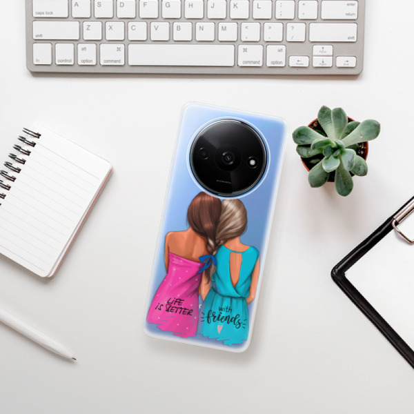 Silikonové pouzdro iSaprio - Xiaomi Redmi A3 - Best Friends