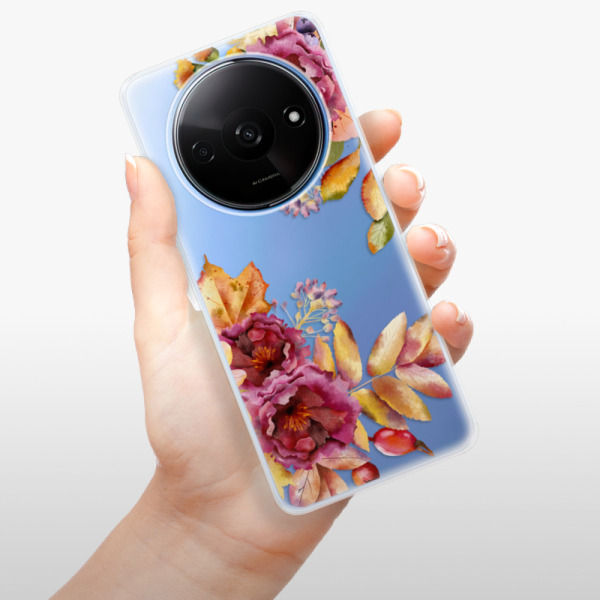 Silikonové pouzdro iSaprio - Xiaomi Redmi A3 - Fall Flowers