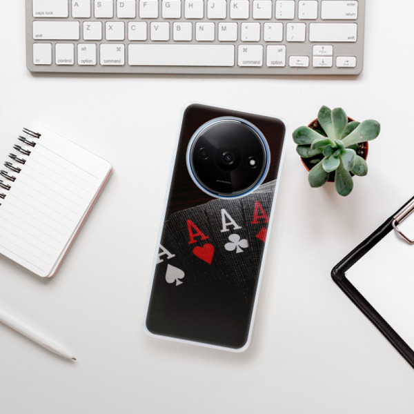 Silikonové pouzdro iSaprio - Xiaomi Redmi A3 - Poker