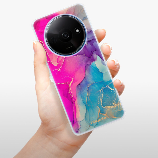 Silikonové pouzdro iSaprio - Xiaomi Redmi A3 - Purple Ink