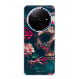 Silikonové pouzdro iSaprio - Xiaomi Redmi A3 - Skull in Roses