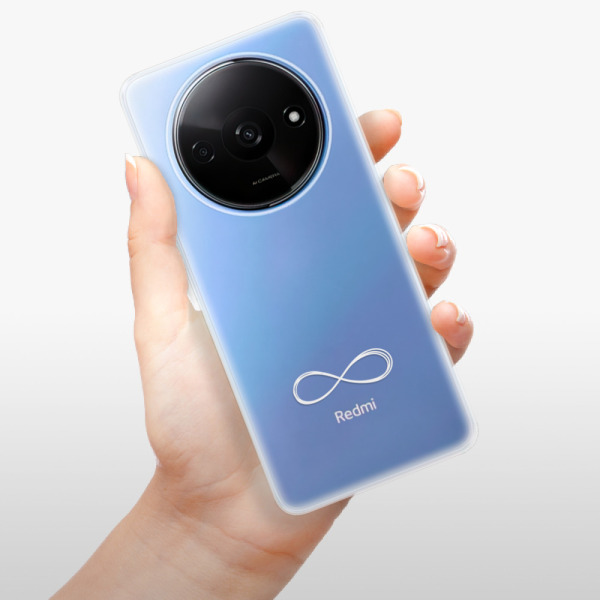 Silikonové pouzdro iSaprio - Xiaomi Redmi A3 - čiré Infinity