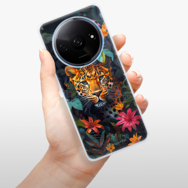 Silikonové pouzdro iSaprio - Xiaomi Redmi A3 - Flower Jaguar