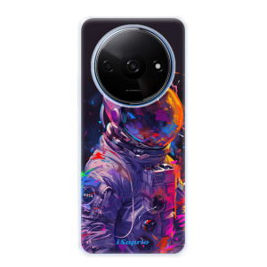Silikonové pouzdro iSaprio - Xiaomi Redmi A3 - Neon Astronaut