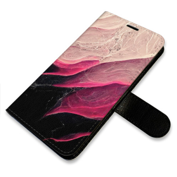 Flip pouzdro iSaprio - Honor 200 Lite - BlackPink Marble - kapsičky na karty