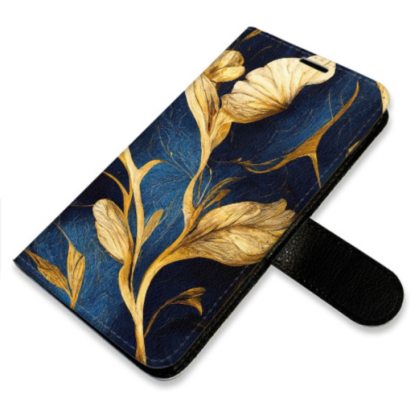 Flip pouzdro iSaprio - Honor 200 Lite - GoldBlue - kapsičky na karty