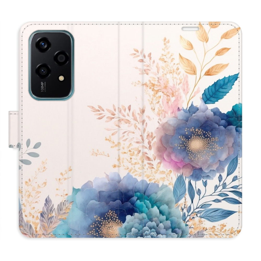Flip pouzdro iSaprio - Honor 200 Lite - Ornamental Flowers 03 - kapsičky na karty