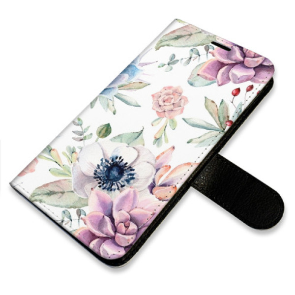 Flip pouzdro iSaprio - Honor 200 Lite - Succulents Pattern - kapsičky na karty