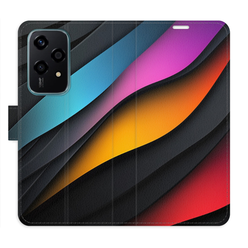Flip pouzdro iSaprio - Honor 200 Lite - Color Waves - kapsičky na karty