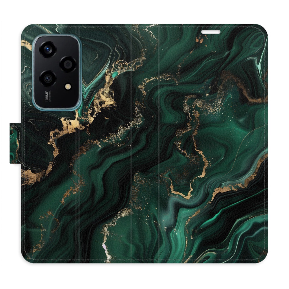 Flip pouzdro iSaprio - Honor 200 Lite - Emerald 02 - kapsičky na karty