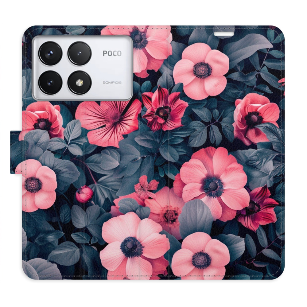 Flip pouzdro iSaprio - Xiaomi Poco F6 Pro - Blossom Harmony - kapsičky na karty