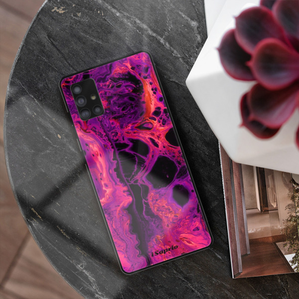 Lesklé pouzdro iSaprio pro Samsung Galaxy A51 - Rolling Stones