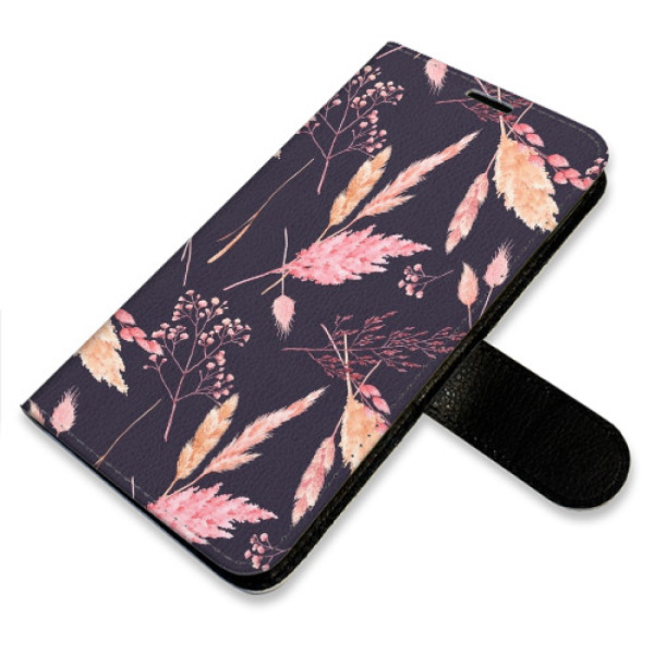 Flip pouzdro iSaprio - Apple iPhone 16 Pro - Ornamental Flowers 02 - kapsičky na karty