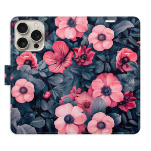 Flip pouzdro iSaprio - Apple iPhone 16 Pro - Blossom Harmony - kapsičky na karty