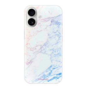 Silikonové pouzdro iSaprio - Apple iPhone 16 - Raibow Marble 10