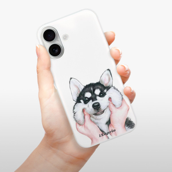 Silikonové pouzdro iSaprio - Apple iPhone 16 - Malamute 01