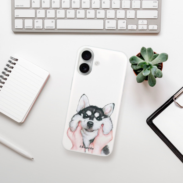 Silikonové pouzdro iSaprio - Apple iPhone 16 - Malamute 01