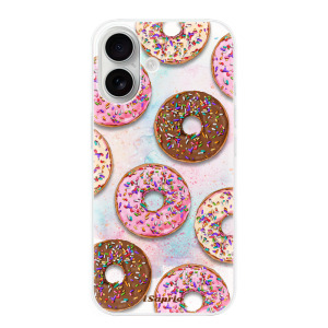 Silikonové pouzdro iSaprio - Apple iPhone 16 - Donuts 11