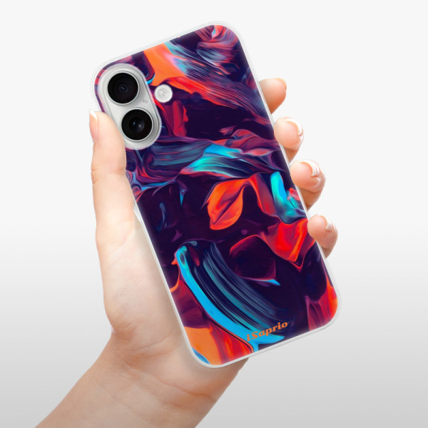 Silikonové pouzdro iSaprio - Apple iPhone 16 - Color Marble 19