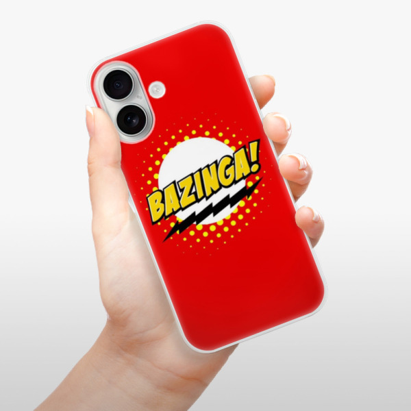 Silikonové pouzdro iSaprio - Apple iPhone 16 - Bazinga 01