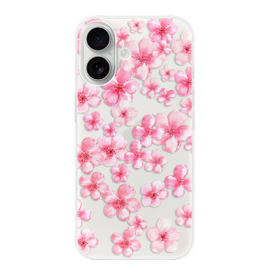 Silikonové pouzdro iSaprio - Apple iPhone 16 - Flower Pattern 05