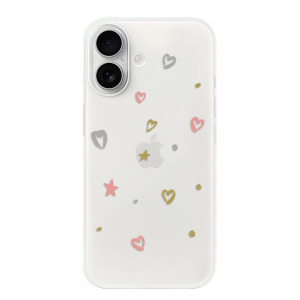 Silikonové pouzdro iSaprio - Apple iPhone 16 - Lovely Pattern