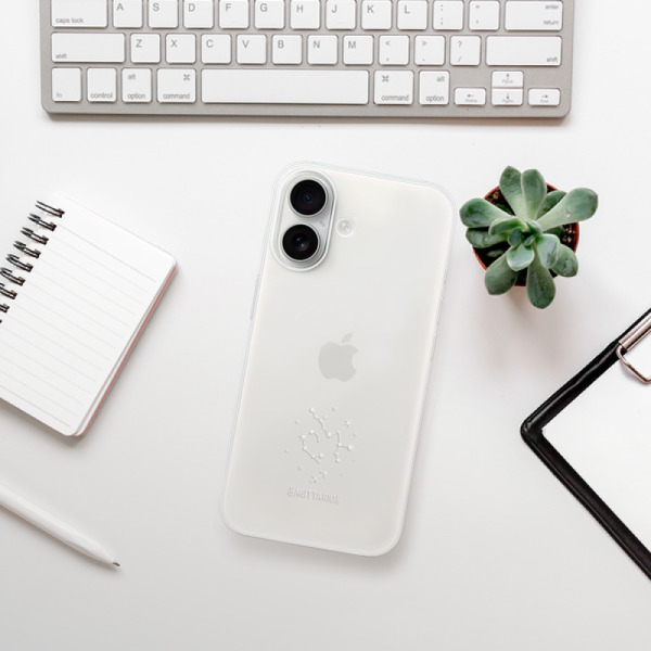 Silikonové pouzdro iSaprio - Apple iPhone 16 - čiré - Střelec