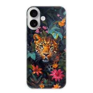 Silikonové pouzdro iSaprio - Apple iPhone 16 - Flower Jaguar
