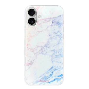 Silikonové pouzdro iSaprio - Apple iPhone 16 Plus - Raibow Marble 10