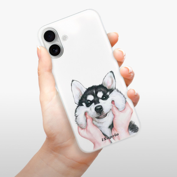 Silikonové pouzdro iSaprio - Apple iPhone 16 Plus - Malamute 01