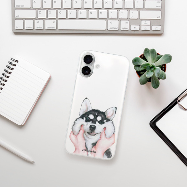 Silikonové pouzdro iSaprio - Apple iPhone 16 Plus - Malamute 01