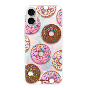Silikonové pouzdro iSaprio - Apple iPhone 16 Plus - Donuts 11