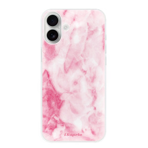 Silikonové pouzdro iSaprio - Apple iPhone 16 Plus - RoseMarble 16