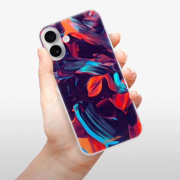 Silikonové pouzdro iSaprio - Apple iPhone 16 Plus - Color Marble 19